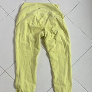 Lululemon Athletica Yellow Track Pants